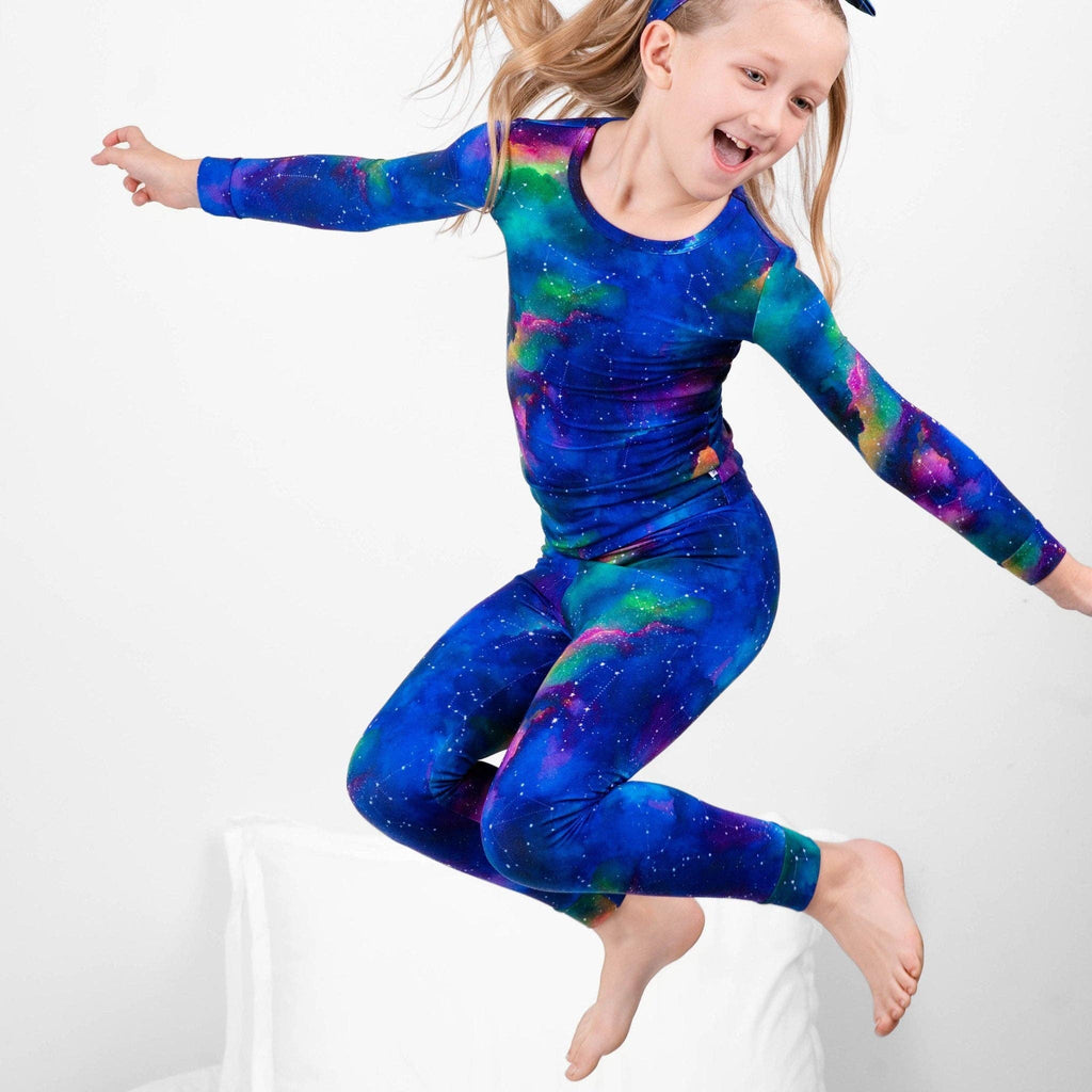 Jammie Session Bamboo PJs - Luminara Galaxy