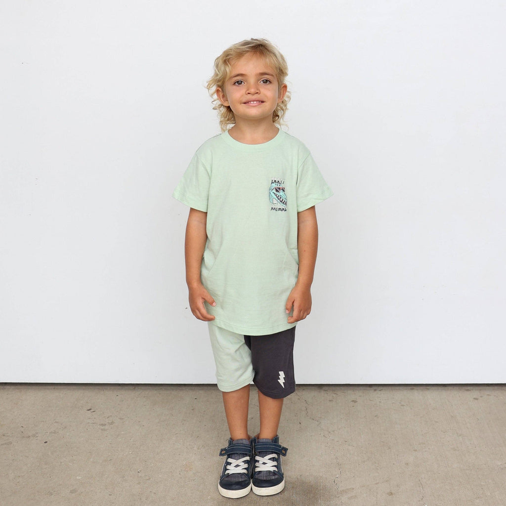 Tiny Whales French Terry Sweat Shorts - Bolt