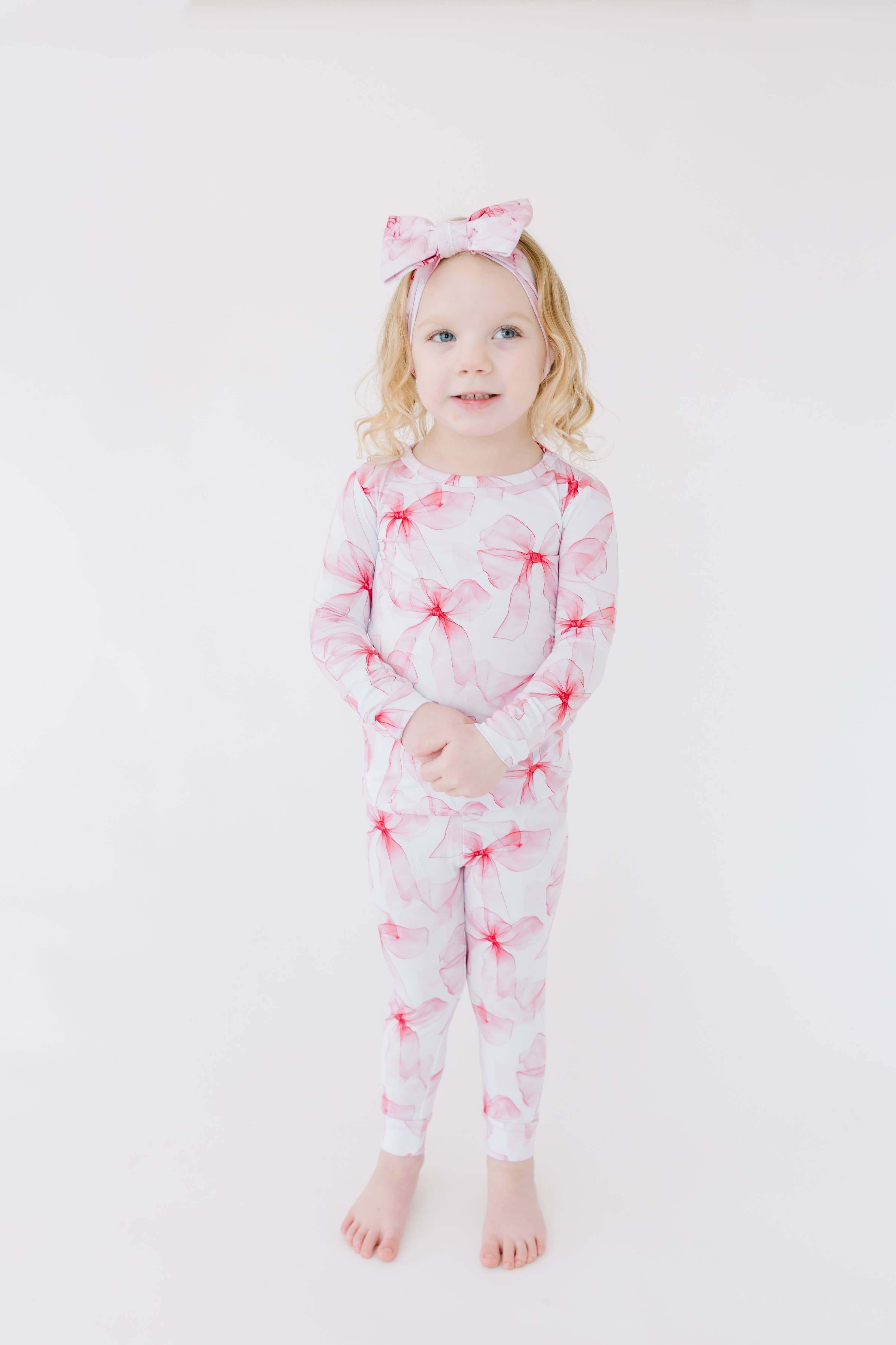Jammie Session Bamboo PJs - Pretty in Bows