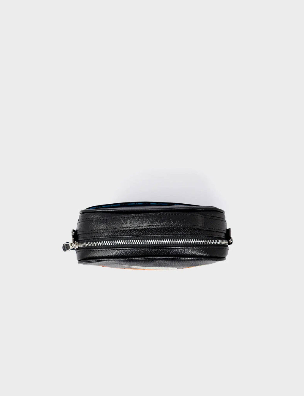 Min & Mon - Verto Black Leather Crossbody Bag - Winged Tiger Embroidery