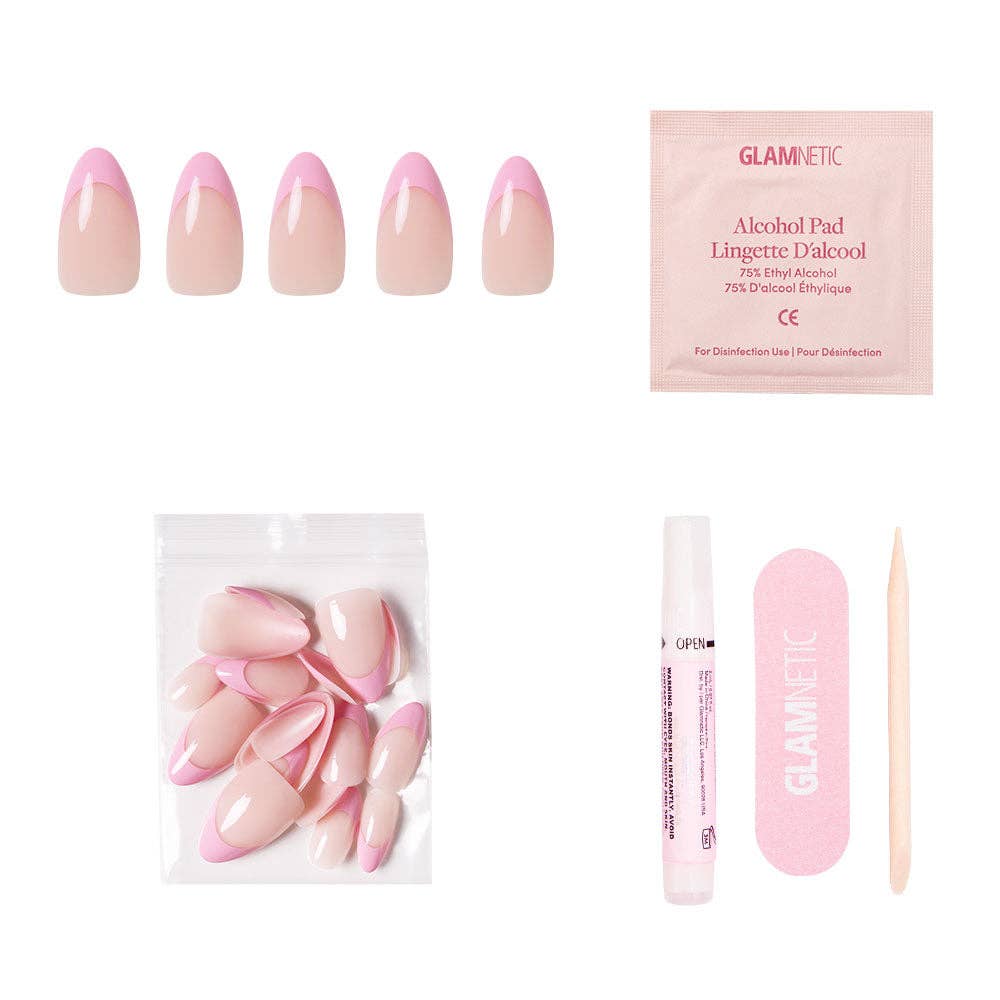 Glamnetic Press On Nails - Pink Macaron