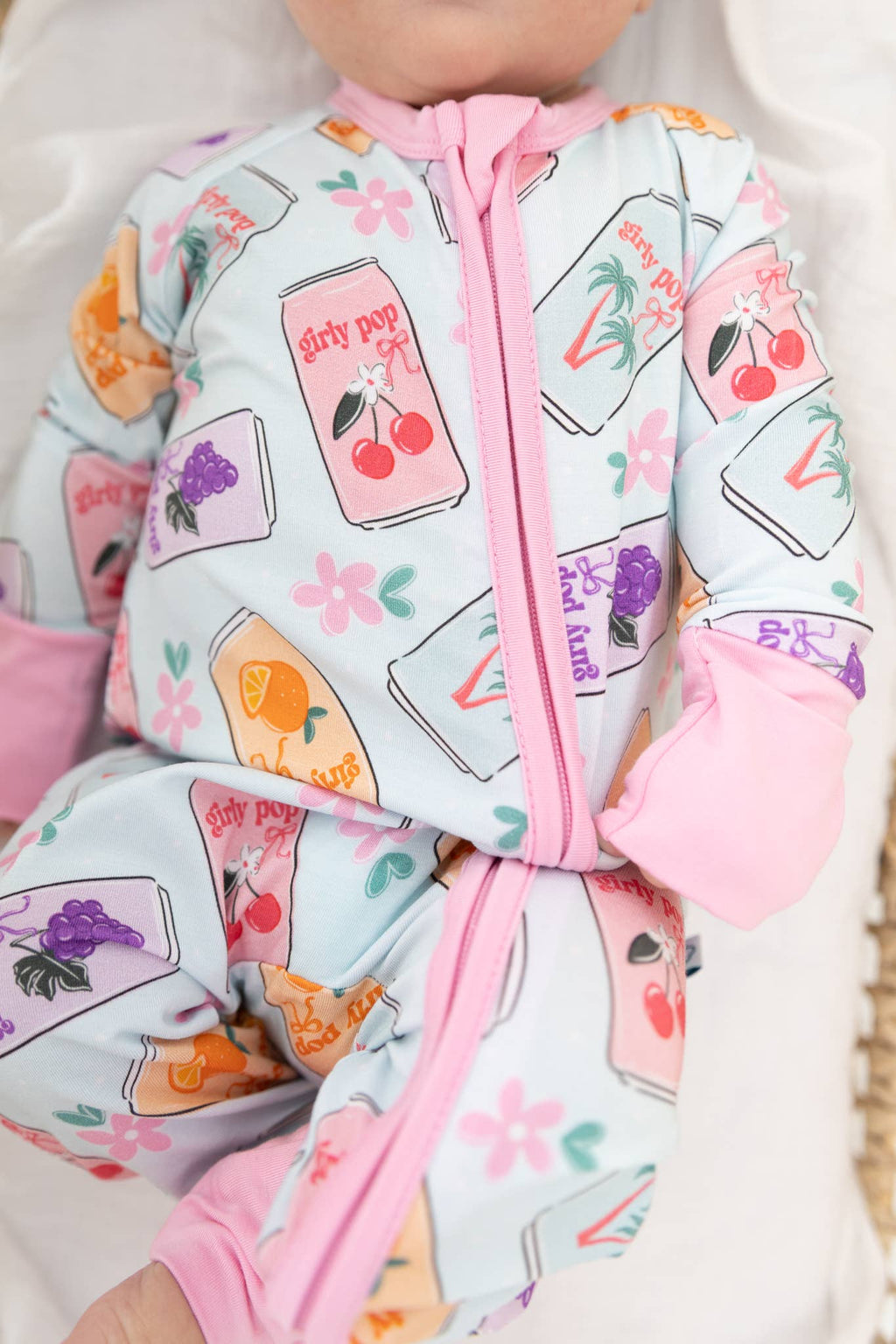 Monkeeroos Convertible Romper - Girly Pop