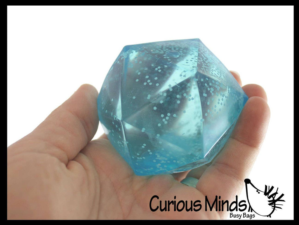 Glow in the Dark Squishy Diamond