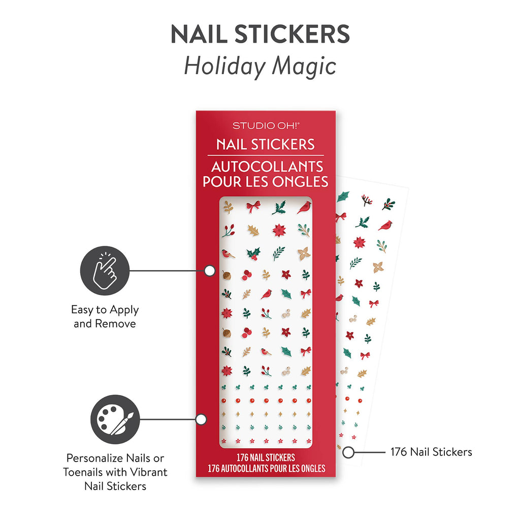 Studio Oh! - Holiday Magic Nail Stickers (Final Sale)