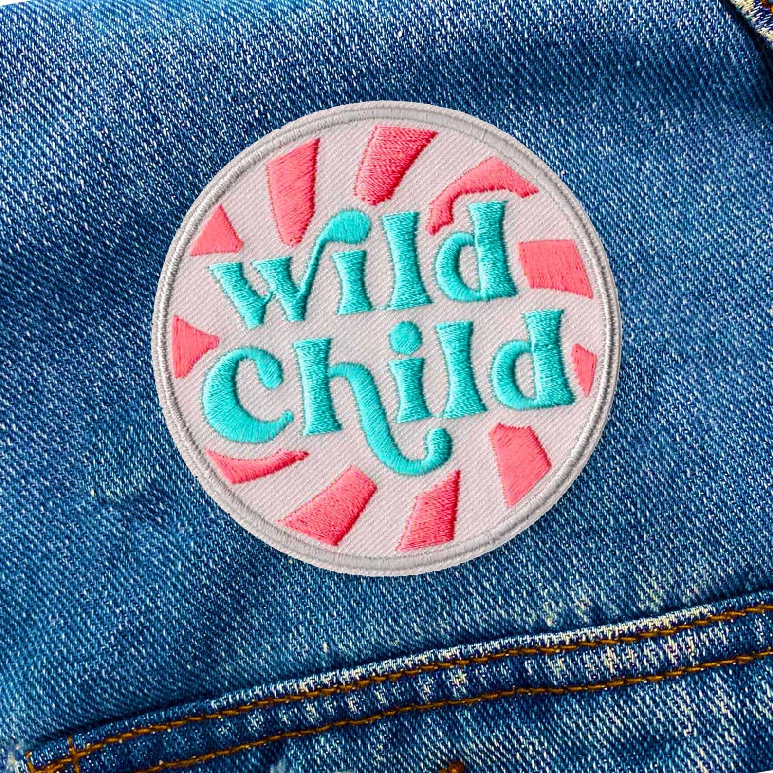 Kosmic Soul - Wild Child Iron On Patch