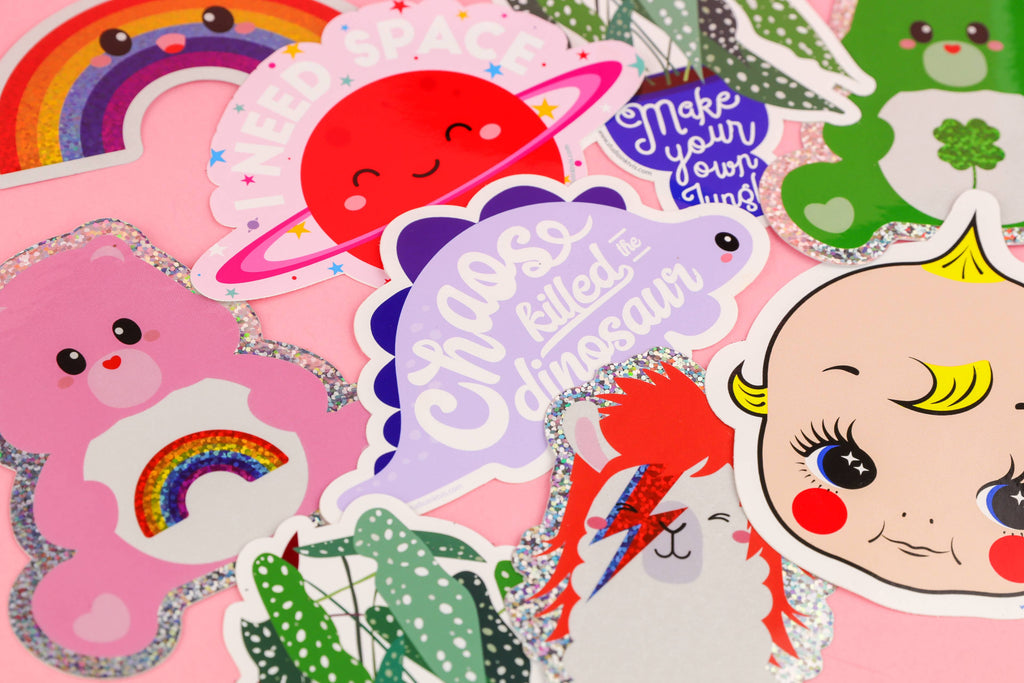 Studio Inktvis - David Bowie Ziggy Stardust llama Sticker