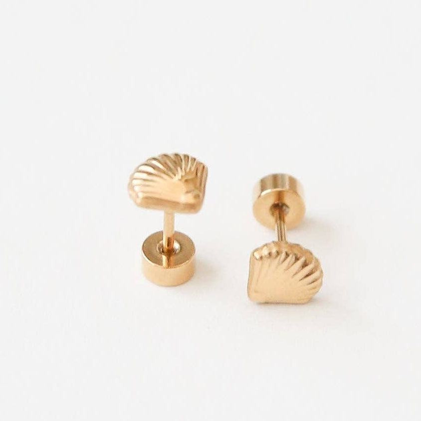 Pip Pop Post - Seashell Stud Earring