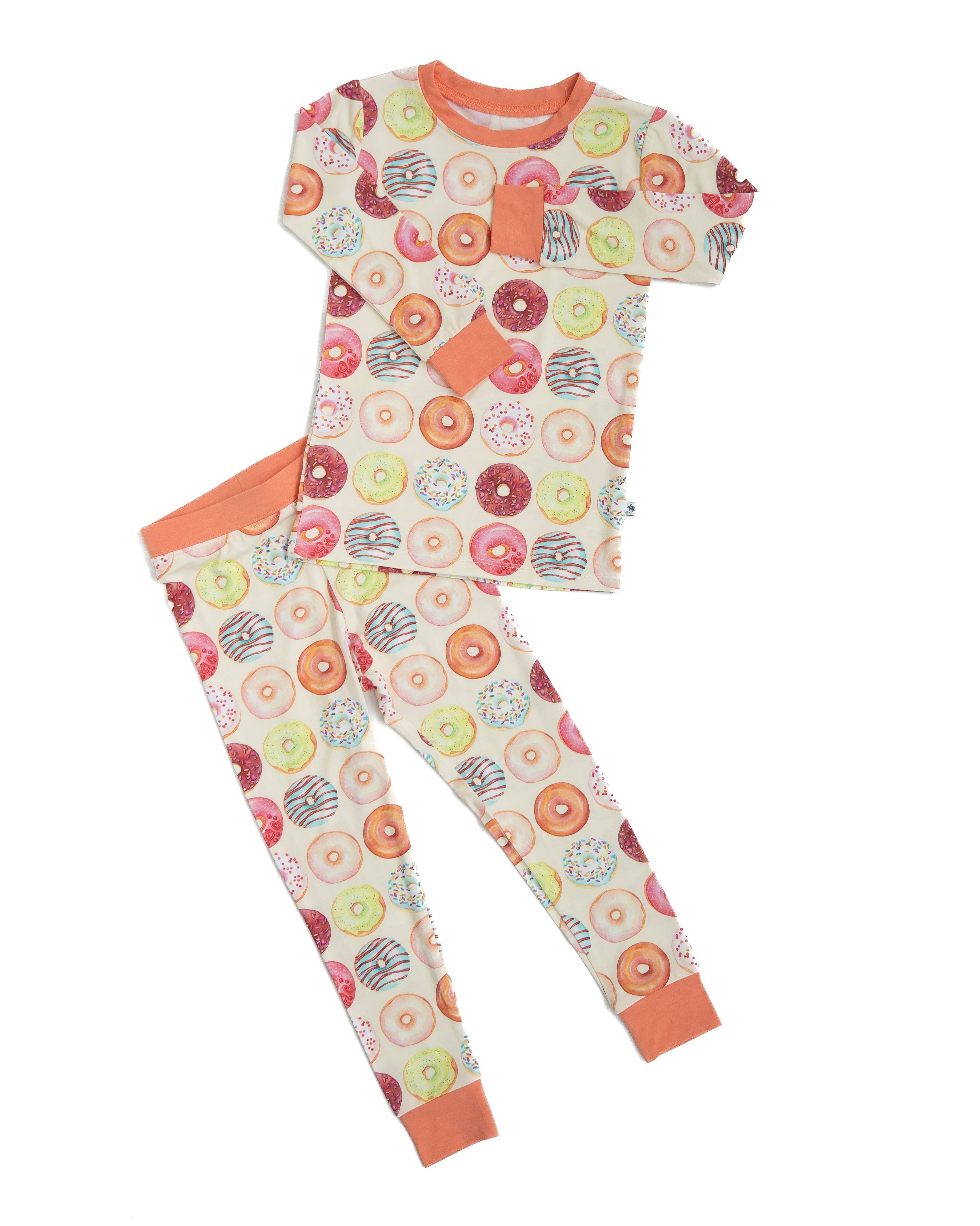 Hugga Babies Bamboo Two-Piece Set - Donut Mind If I Do