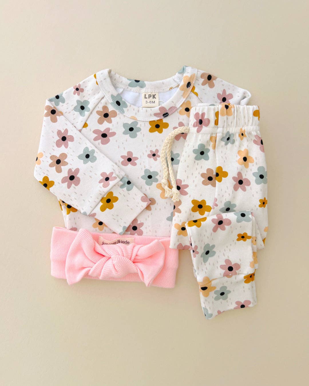 Lucky Panda Kids Lounge Set - Floral