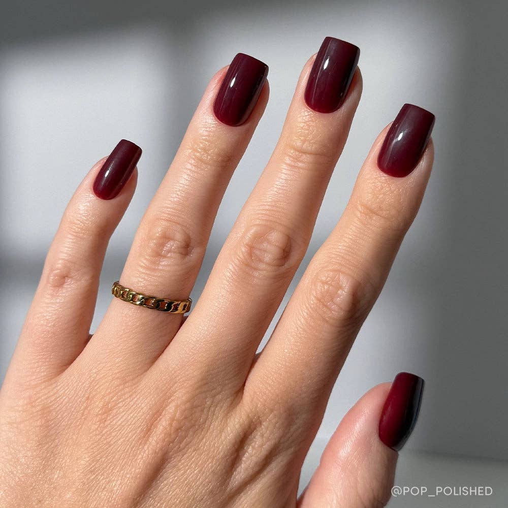 Glamnetic Press On Nails - Cherry Mocha
