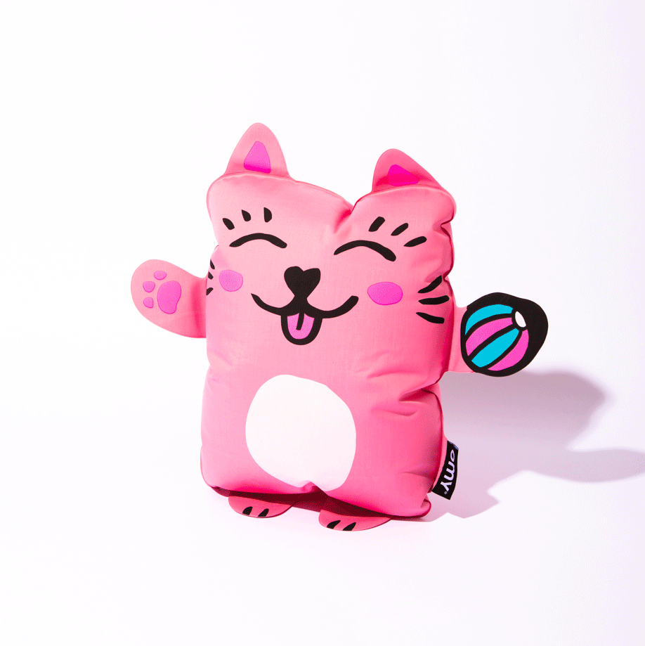 OMY Super Inflatable Pillow - Kitty