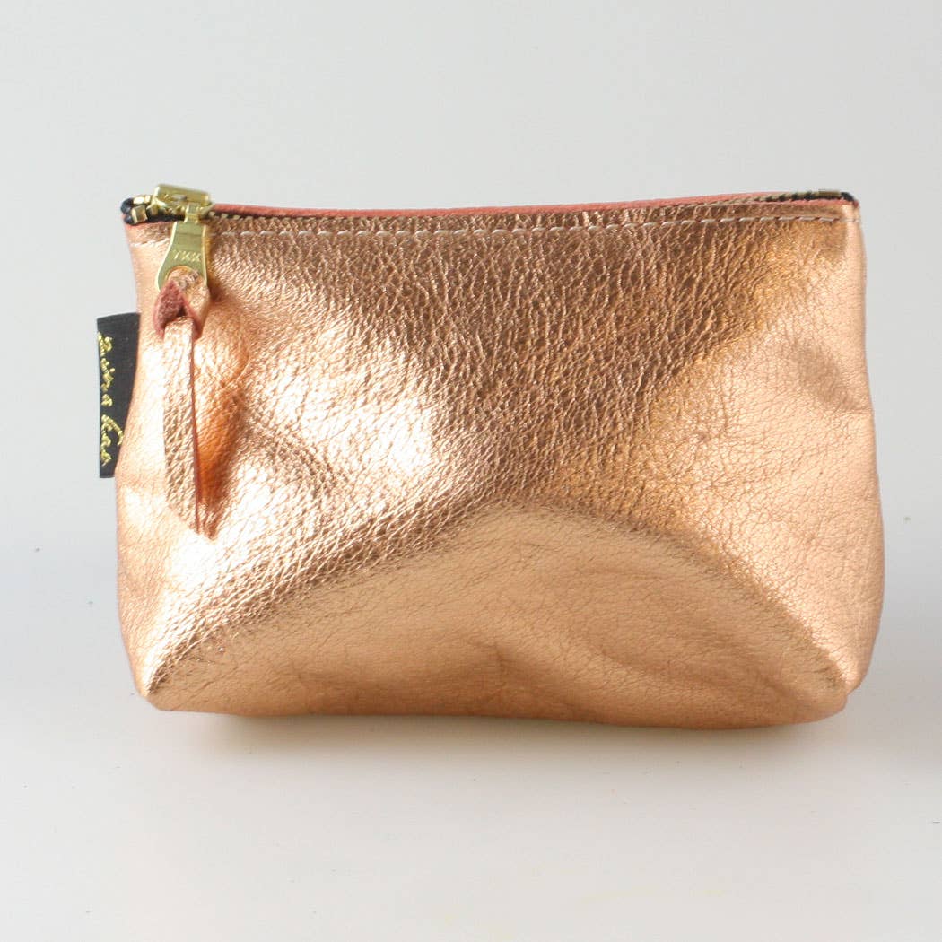 Zina Kao - The Smaller Metallic Makeup Clutch
