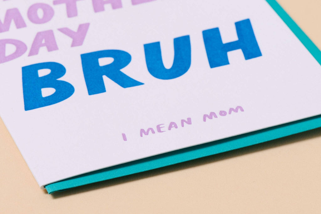 And Here We Are Greeting Card - HMD Bruh