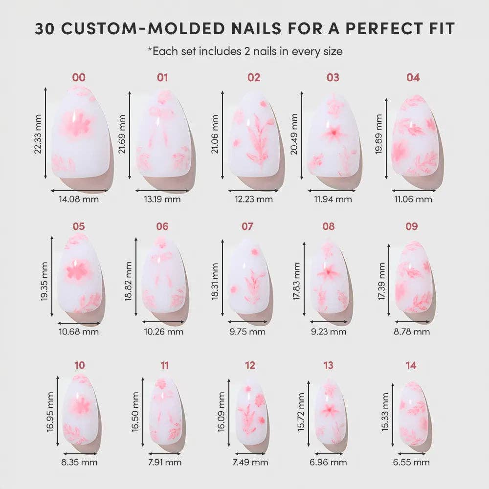 Glamnetic Press on Nails - Fleur Amour