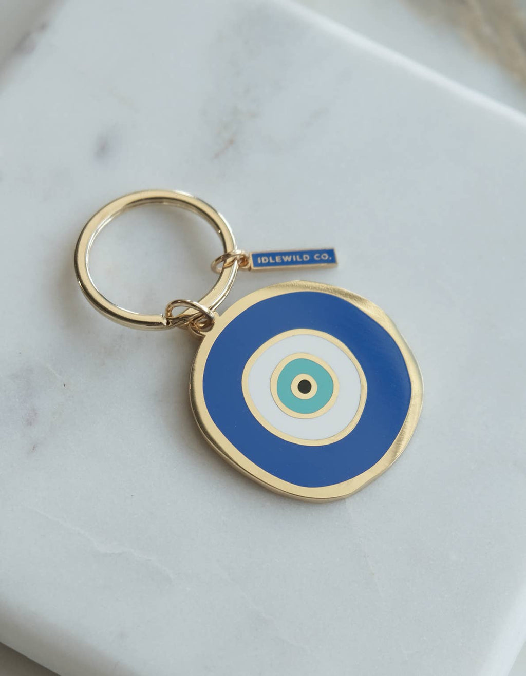 Idlewild Co. Enamel Keychain - Evil Eye