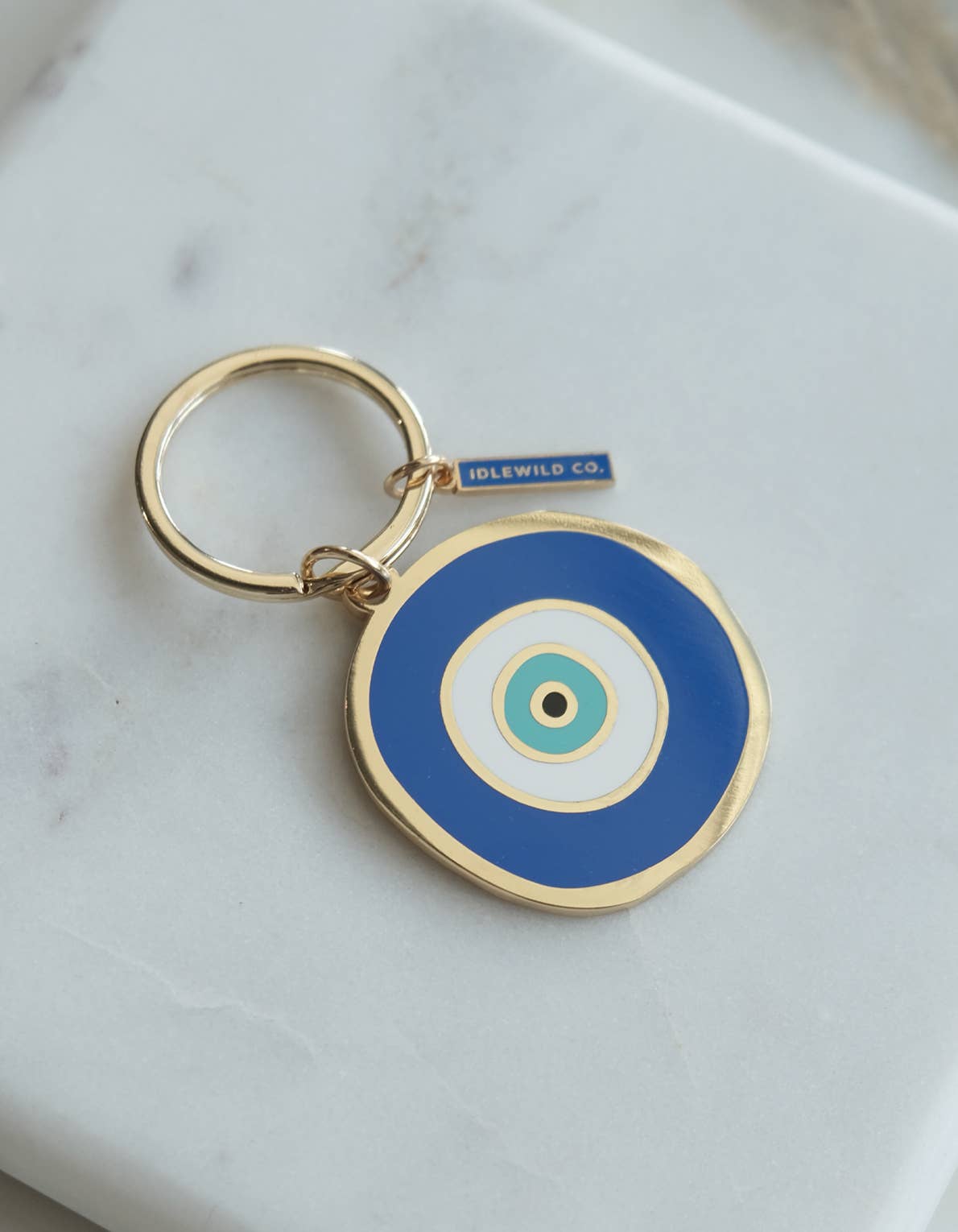 Idlewild Co. Enamel Keychain - Evil Eye