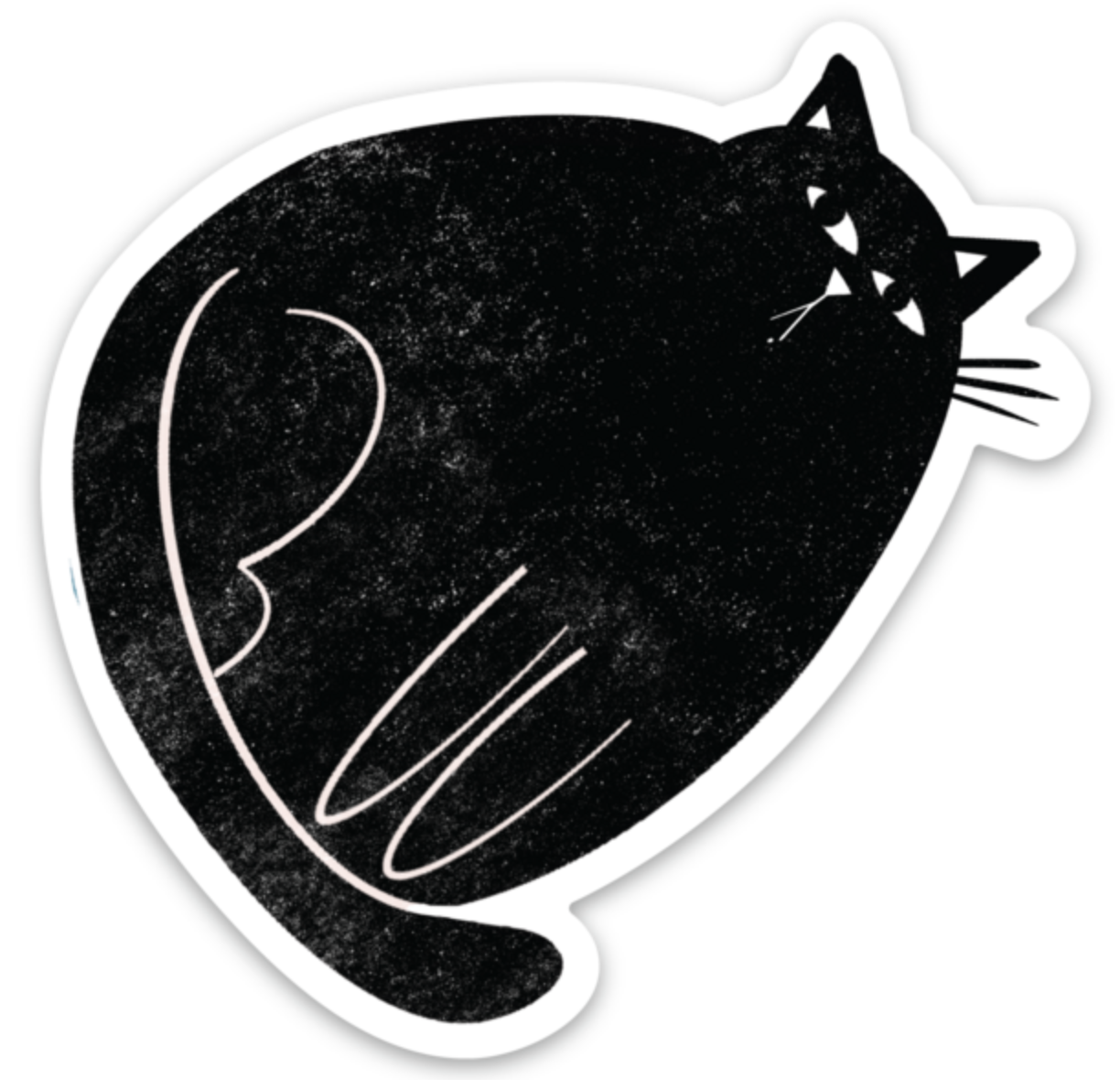 Pier Six Press - Chonky Cat Sticker