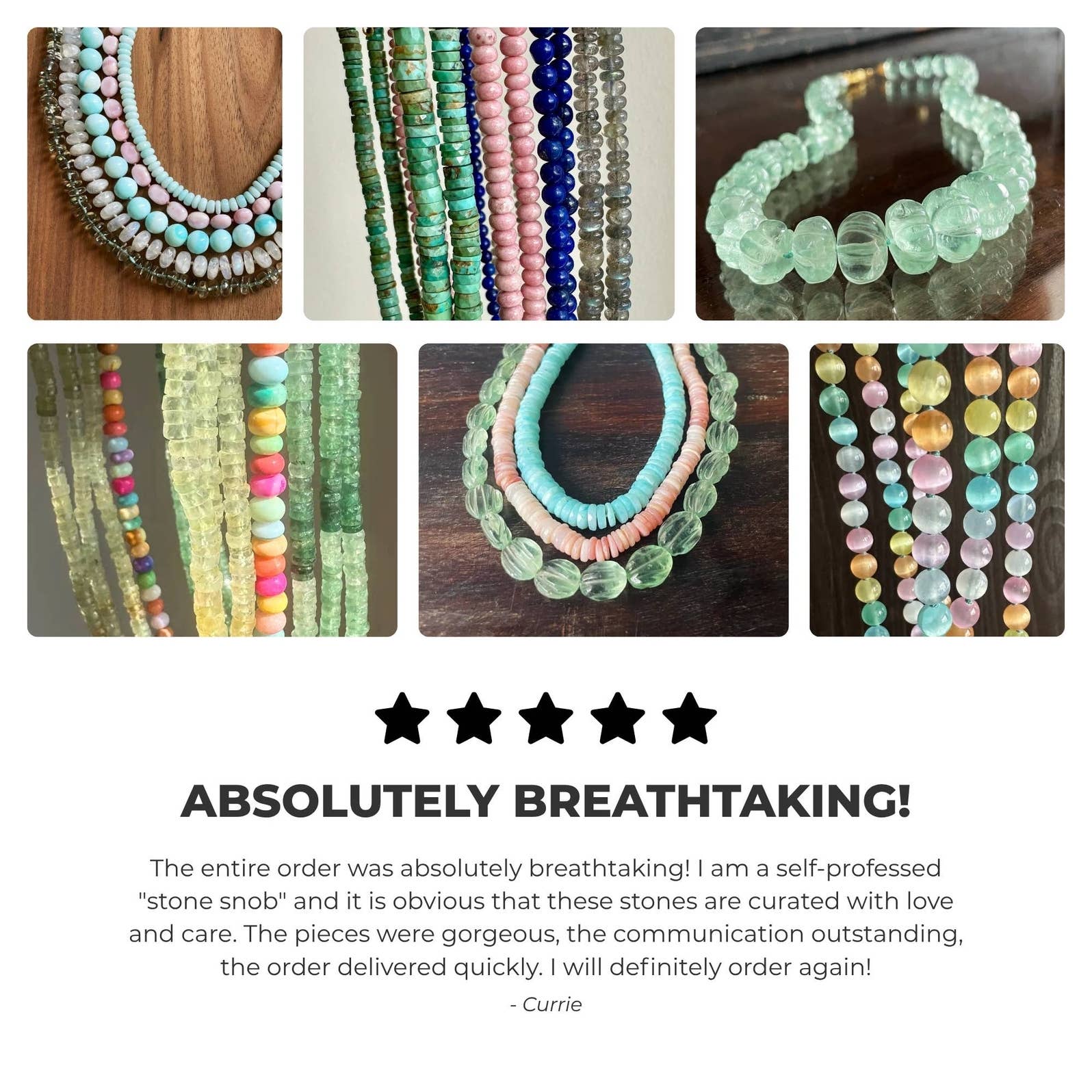 Anokhi Green Handmade Gemstone Necklace - Pink Green Bright Candy Opal