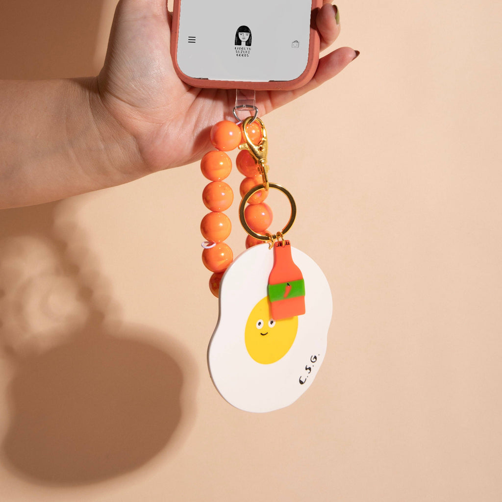 Carolyn Suzuki Charm - Spicy Egg