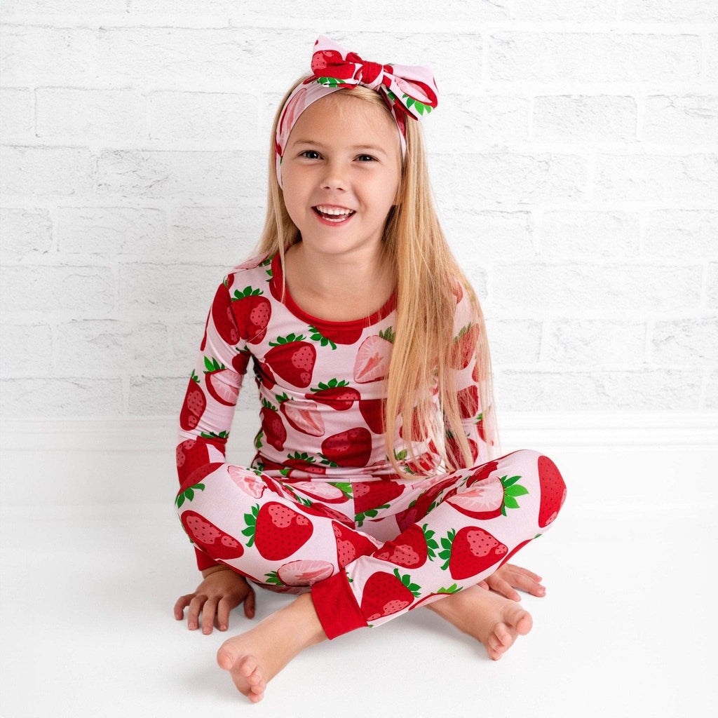 Jammie Session Bamboo PJs - Berry Sweet