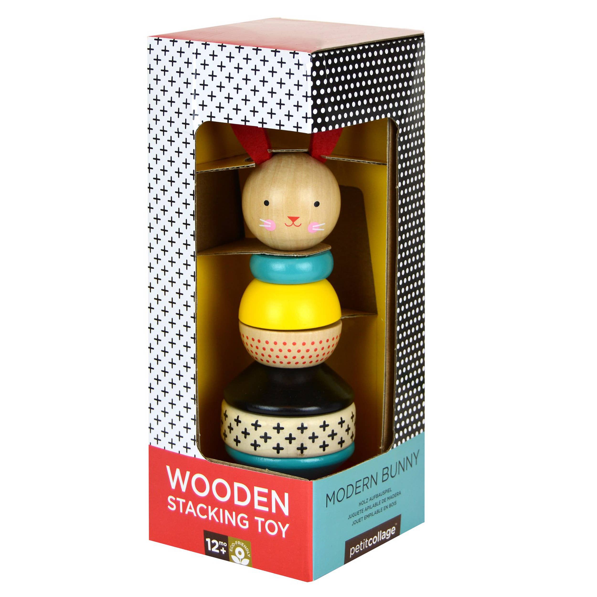 Chronicle Books - Wooden Rabbit Stacker Toy