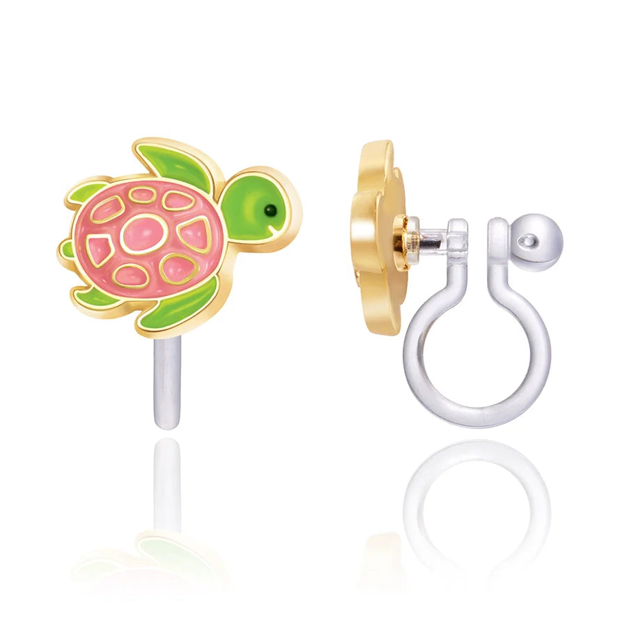 Girl Nation Earrings - Cute Turtles