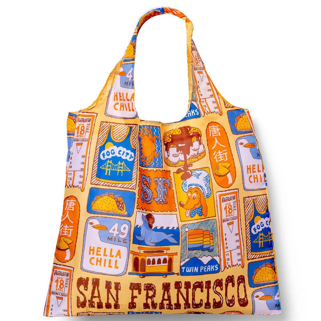 Yellow Owl Workshop Tote Bag - SF Art Sack®