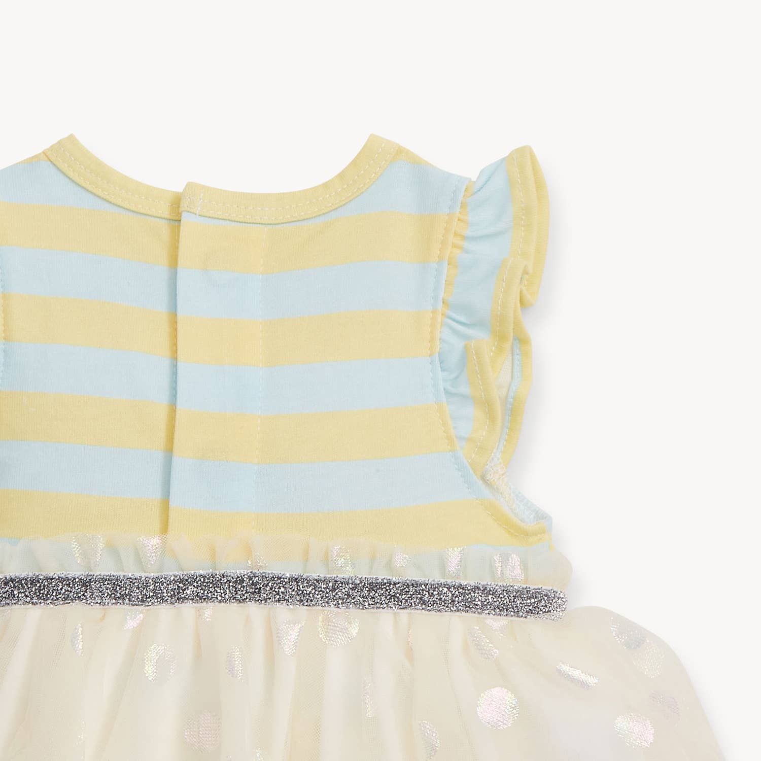 Magnetic Me Tutu Bodysuit Dress - Lemon Cream