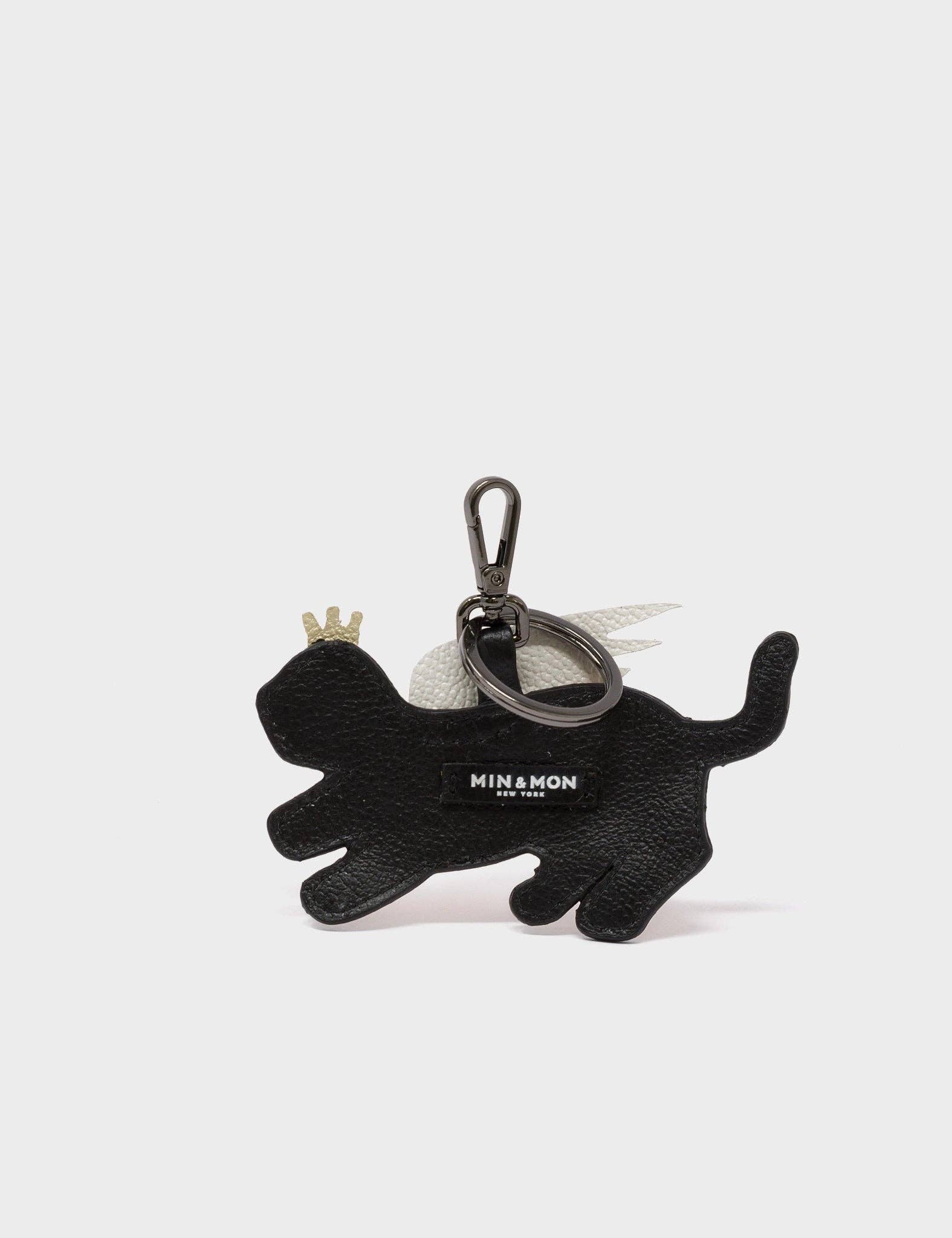 Min & Mon - Theo the Tiger - Yellow Leather Keychain
