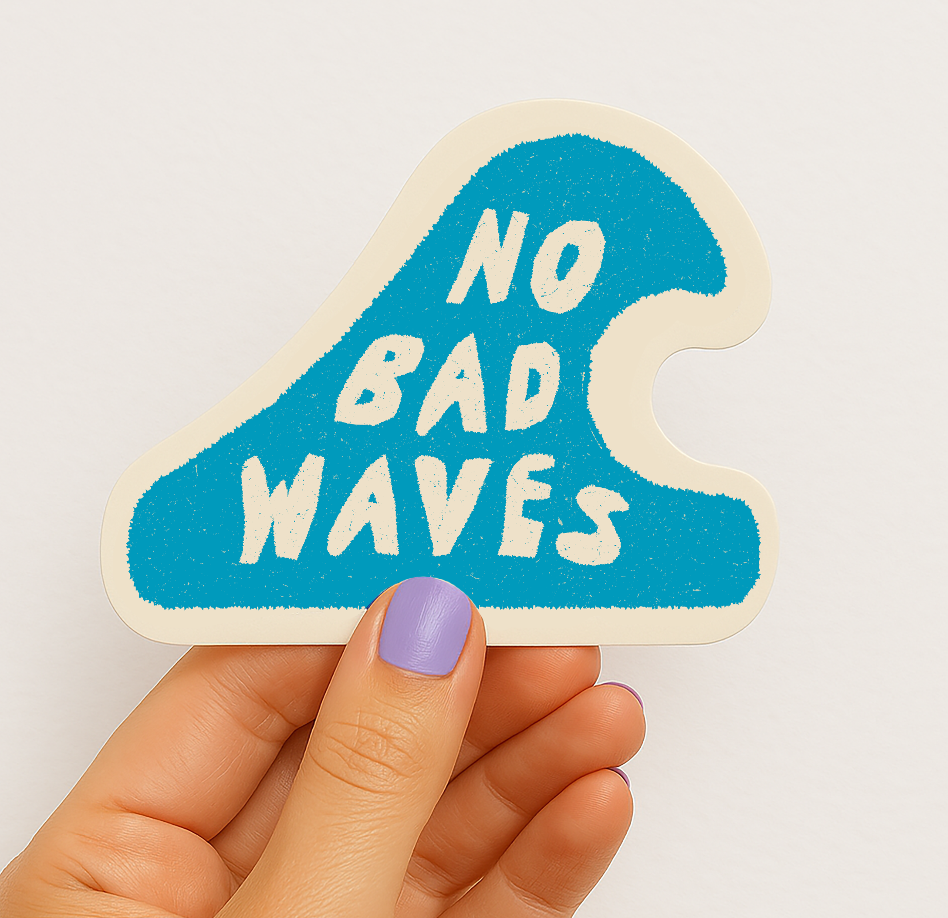Daydream Prints - No Bad Waves Sticker
