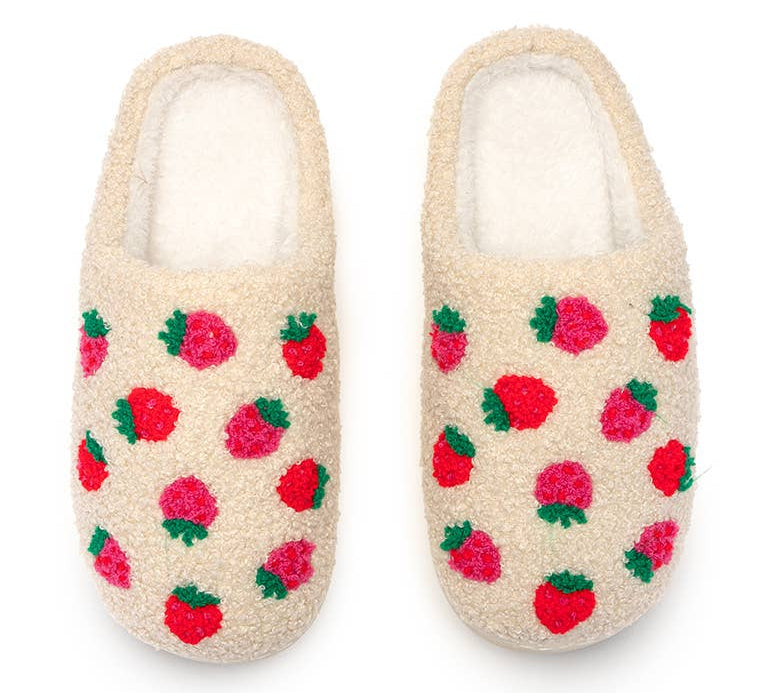 Living Royal Slippers - Strawberries