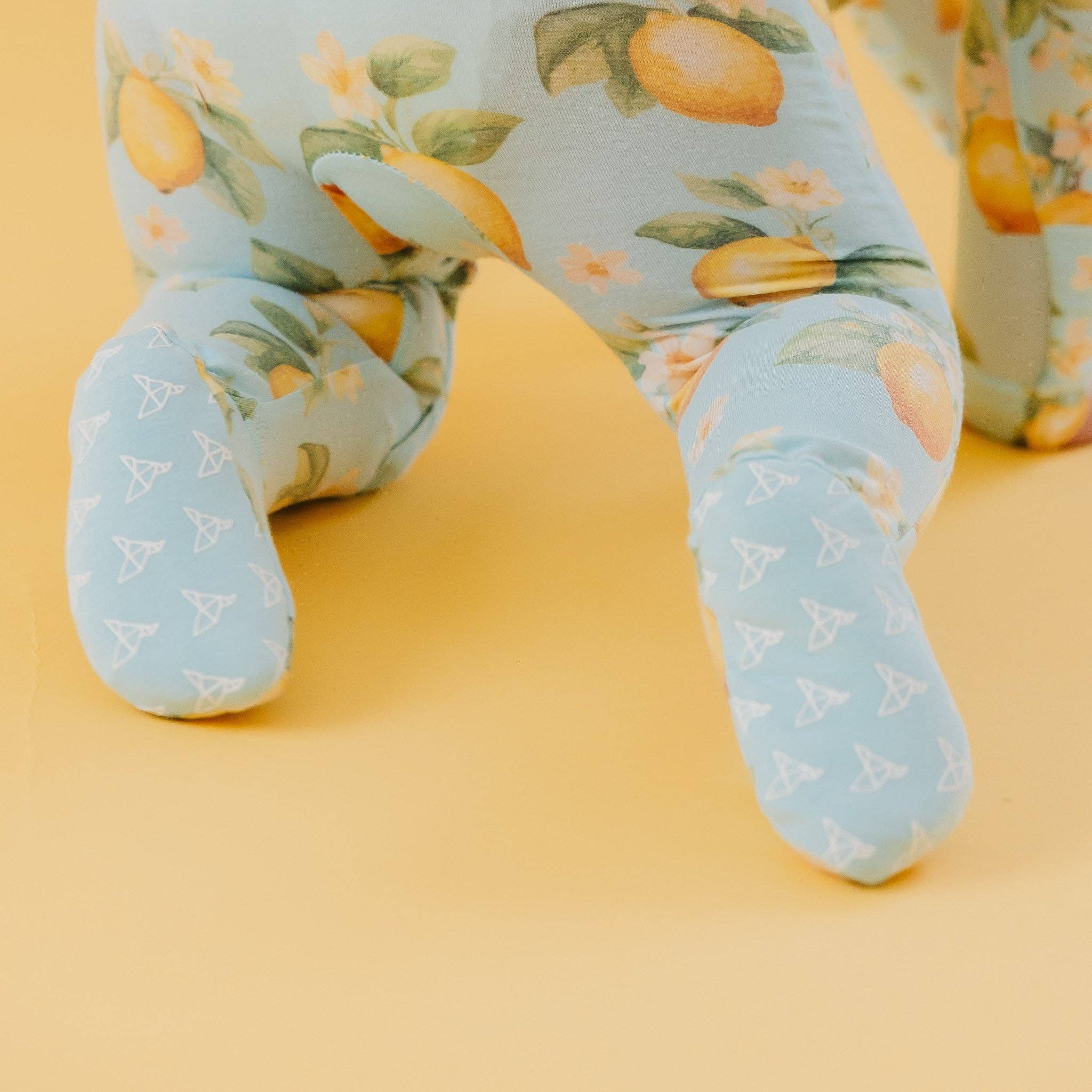 Copper Pearl - Zip-Up Footie Pajama - Melody
