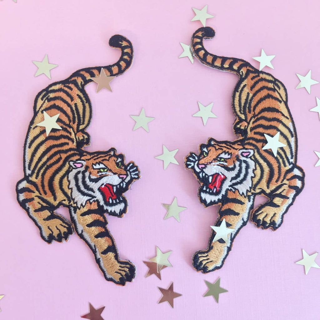 Wildflower + Co. Patch - Tigers (Set of 2)