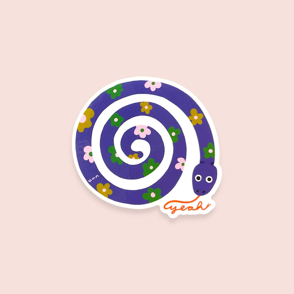 Carolyn Suzuki Sticker - Snake
