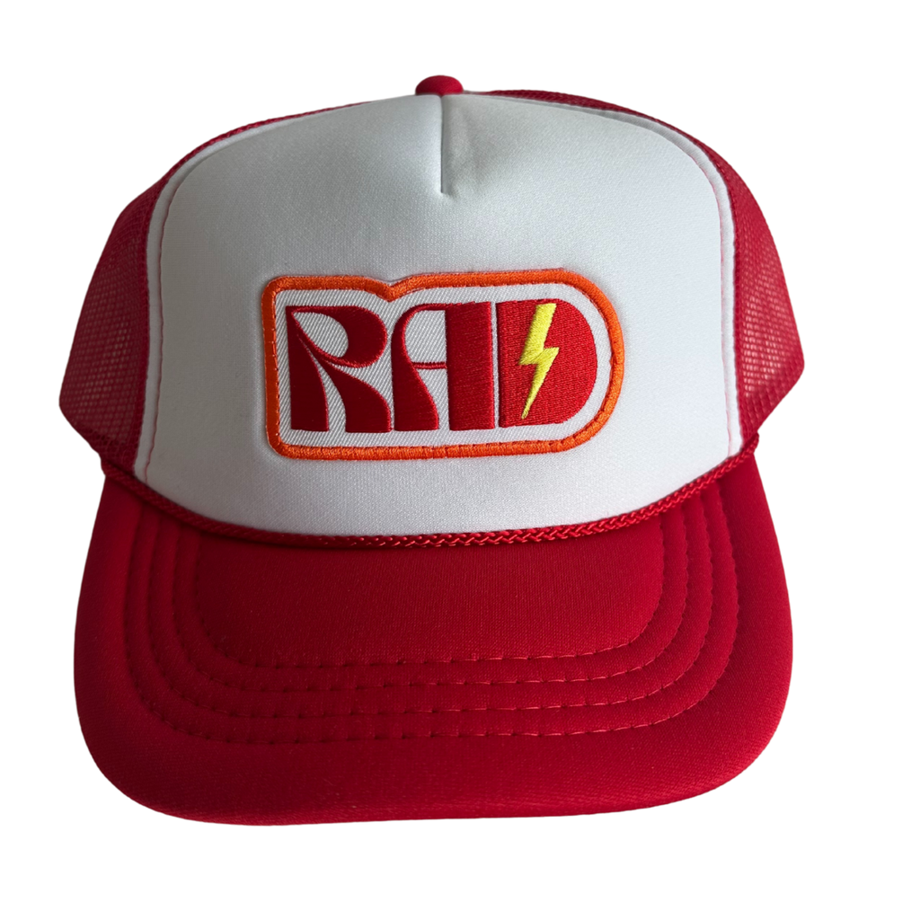 Local Beach Trucker Hat - Rad (Red)