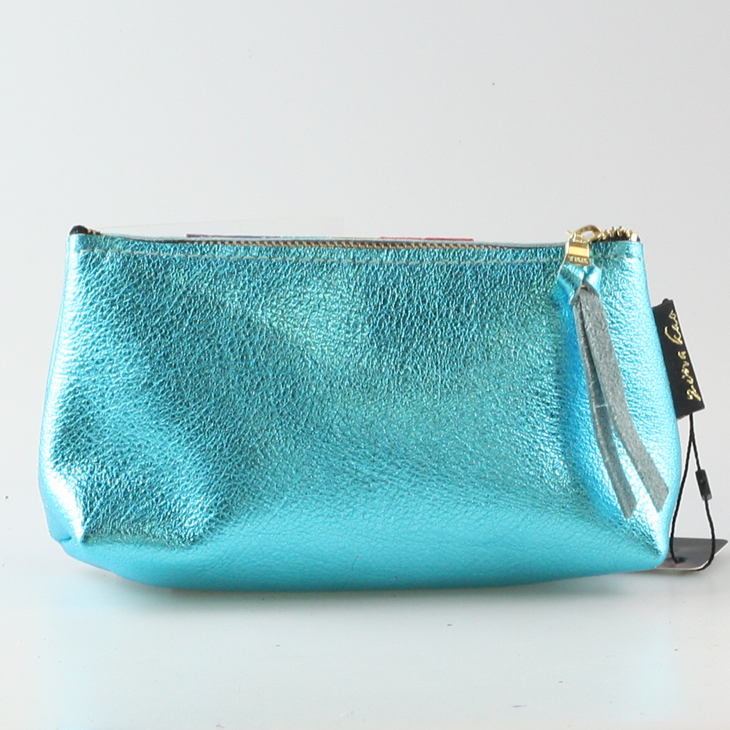 Zina Kao - The Smaller Metallic Makeup Clutch