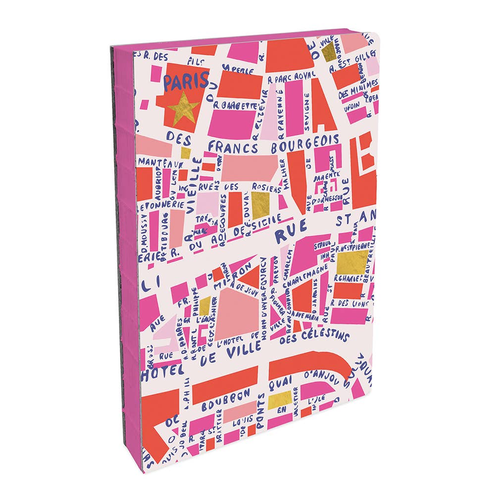 Studio Oh! - Rues de Paris Medium Coptic-Bound Journal