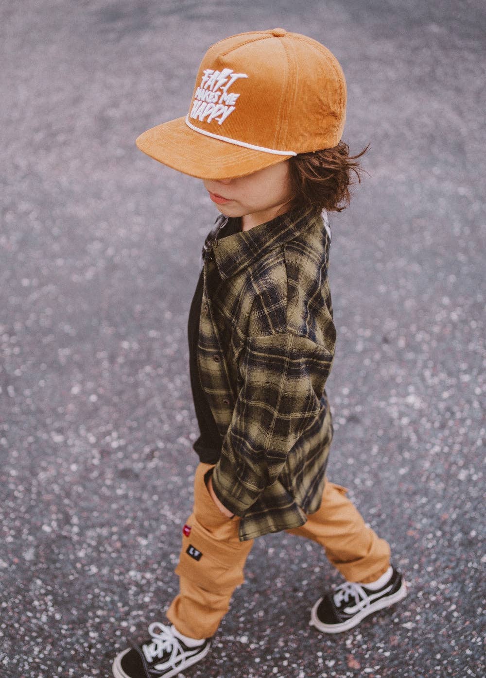 Little Trouble - Khaki Cargos