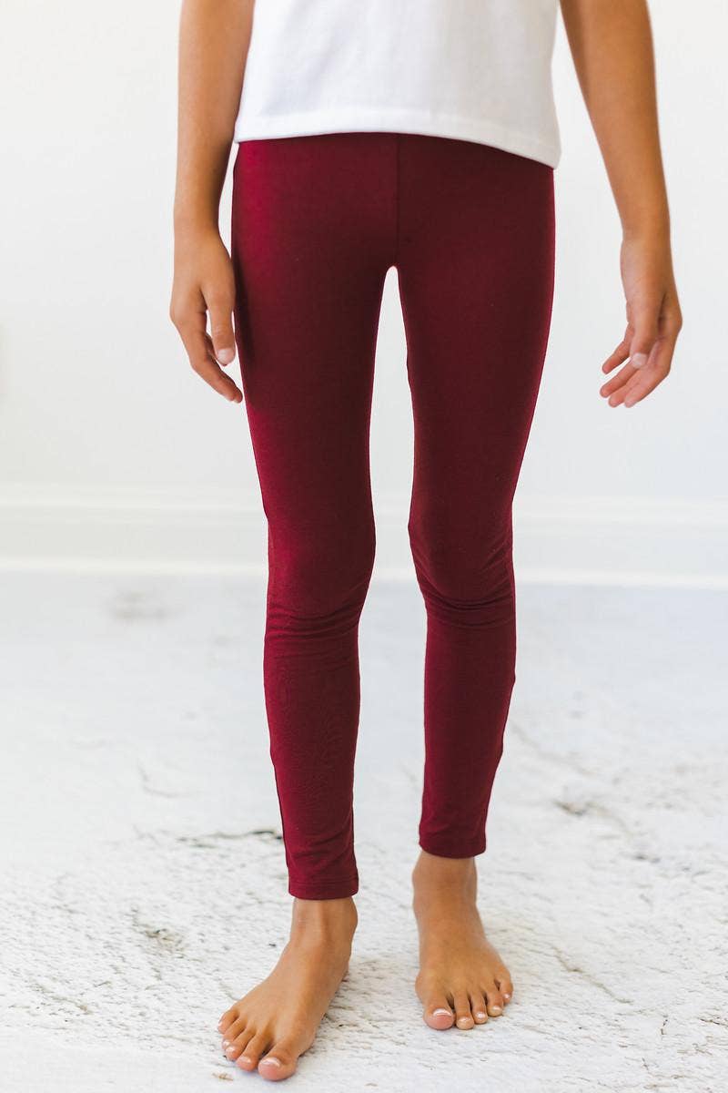 Mila & Rose - Burgundy Leggings