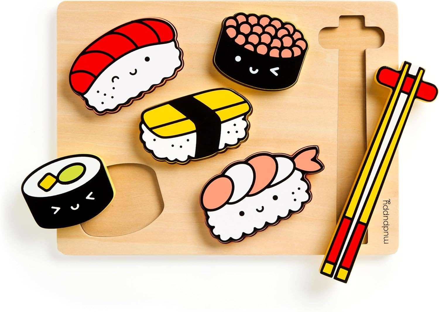 Chronicle Books - Sushi Friends Wooden Tray Puzzle