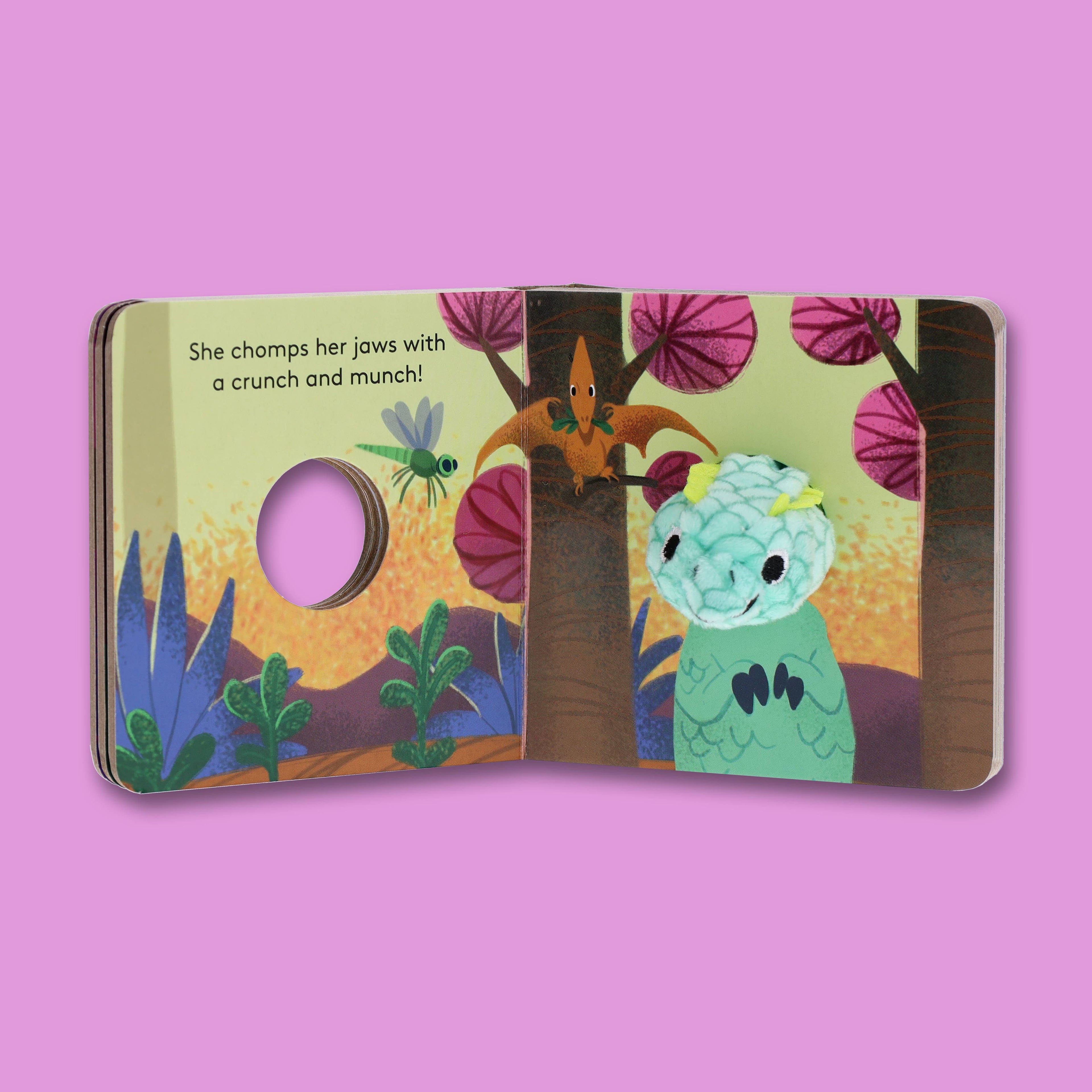 Chronicle Books - Baby T. Rex: Finger Puppet Book