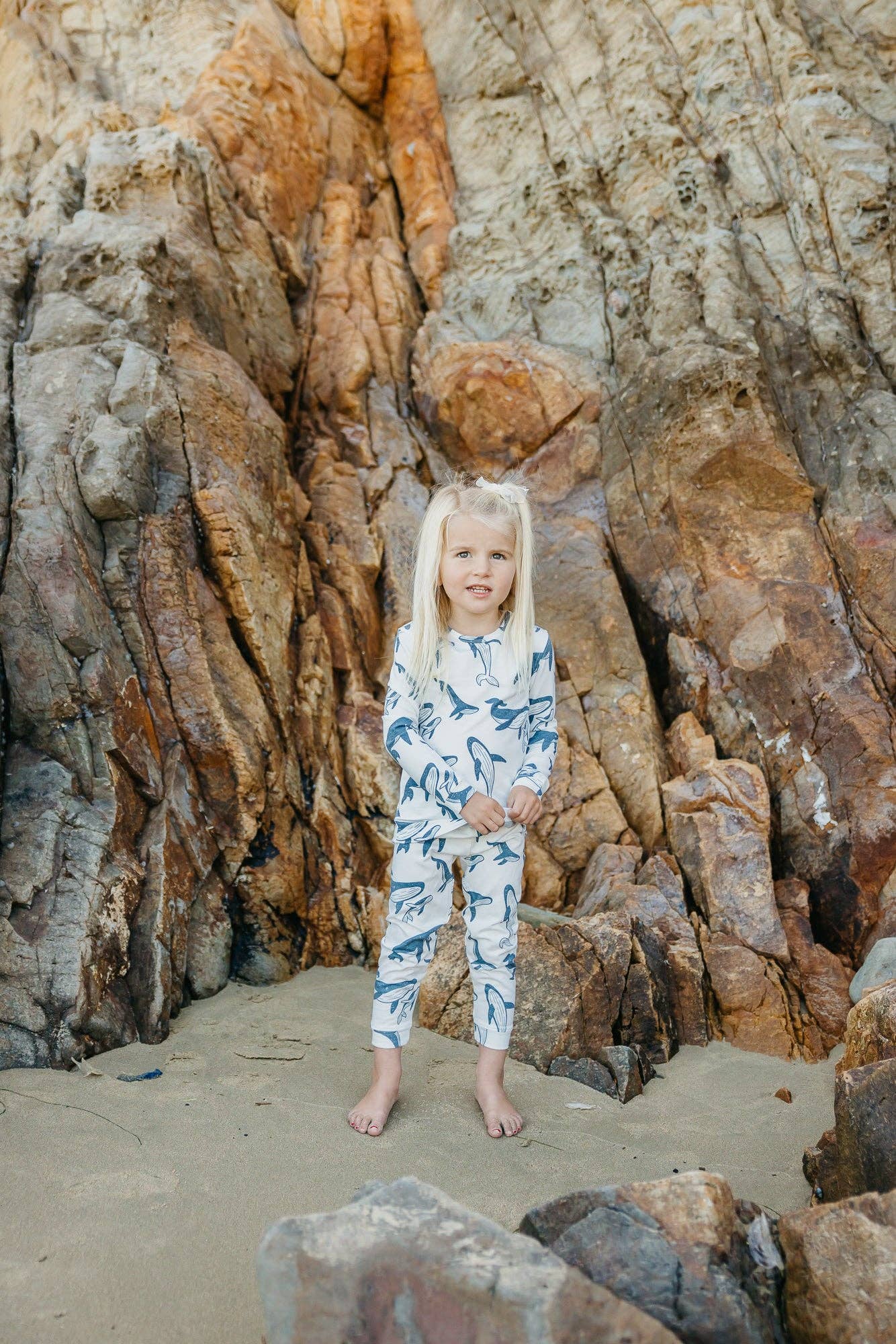 Copper Pearl Long Sleeve Pajama Set - Cove