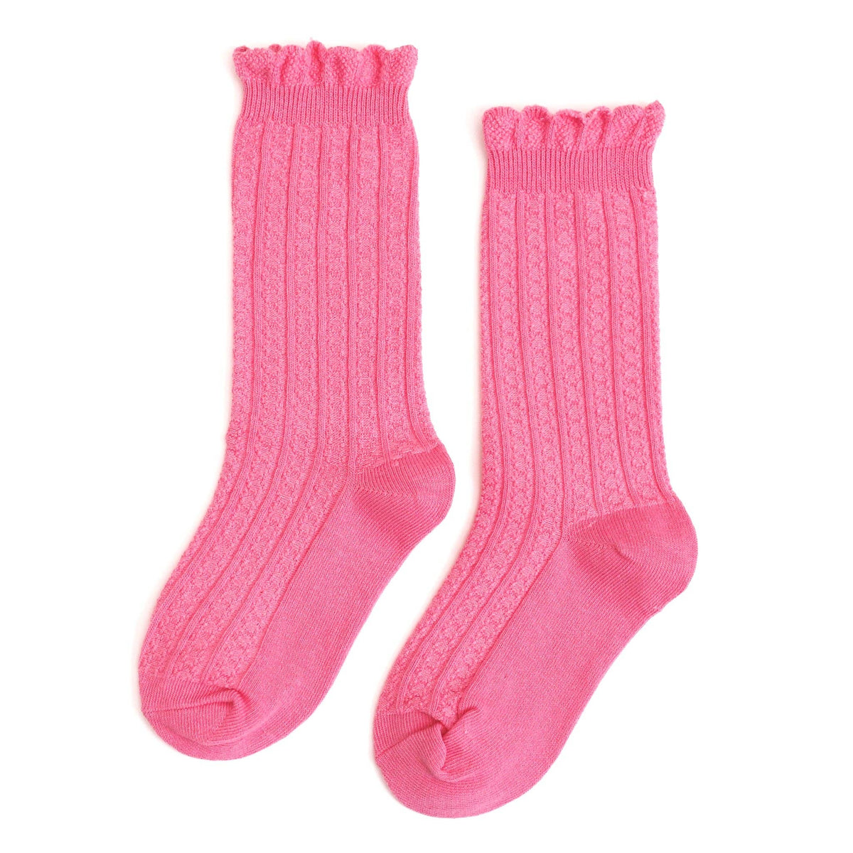 Little Stocking Co. Frill Knee High Socks - Taffy