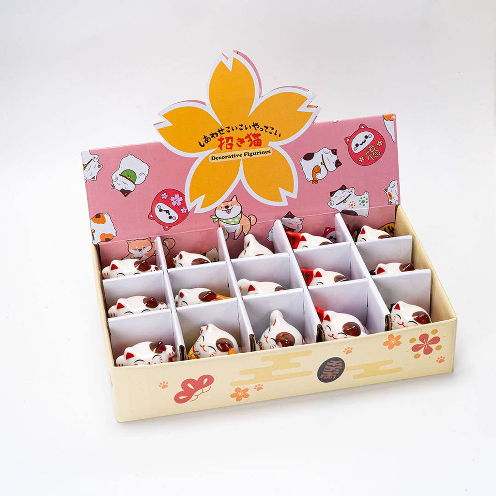 Urban Tokyo Maneki Neko Lucky Cat Figurine (1.5in)