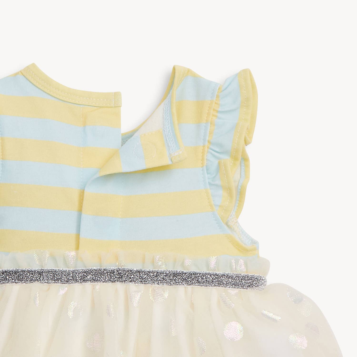 Magnetic Me Tutu Bodysuit Dress - Lemon Cream