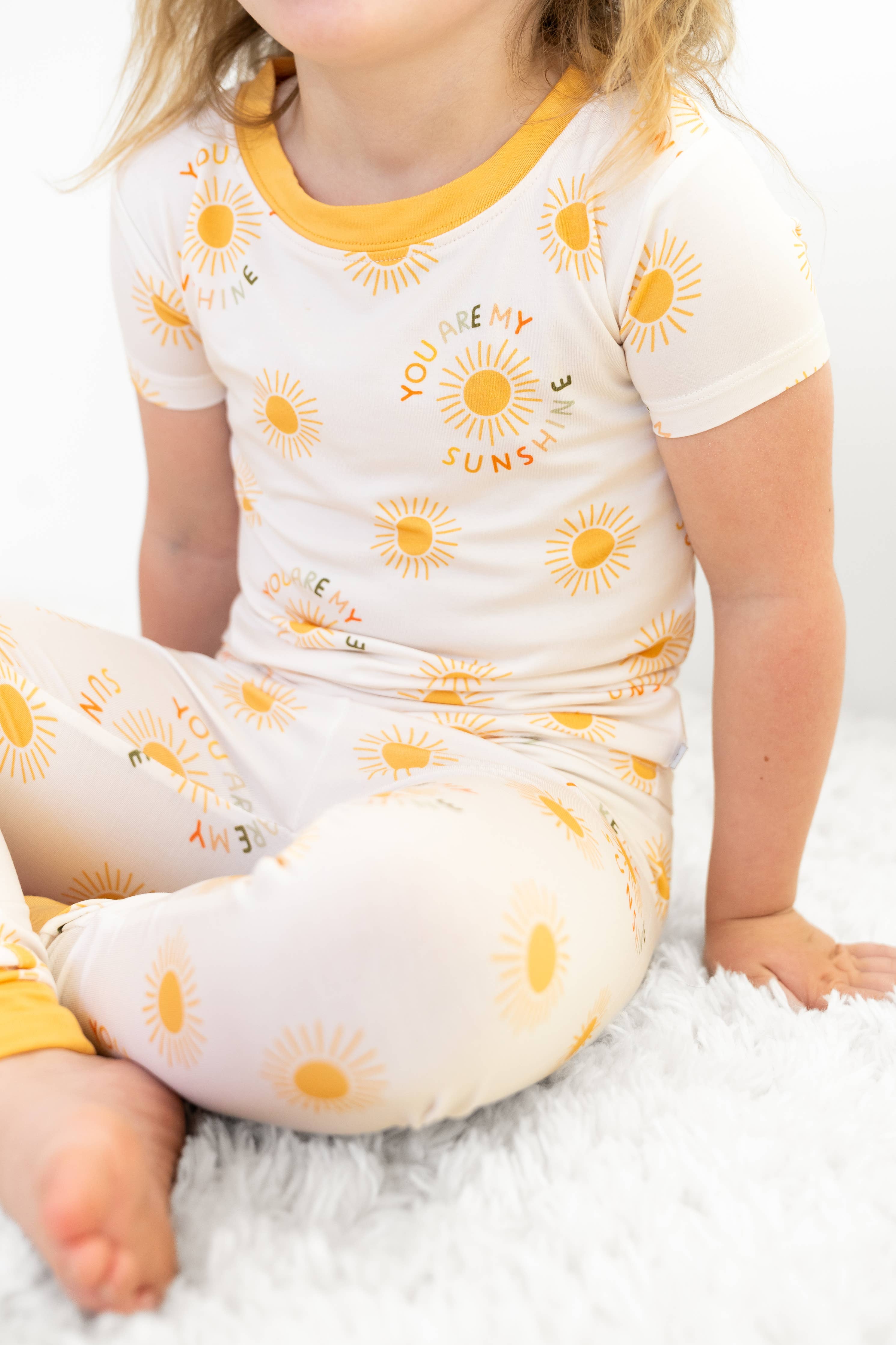 Hugga Babies Bamboo Two-Piece Set - You Are My Sunshine