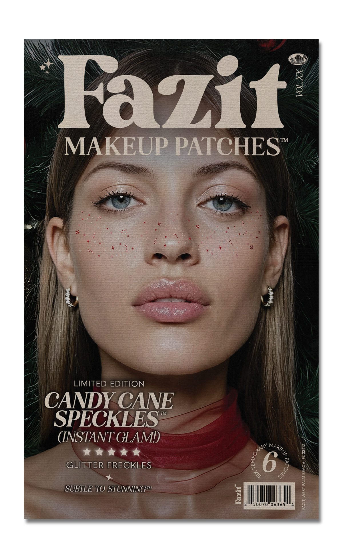 Fazit - Candy Cane Glitter Makeup Patches