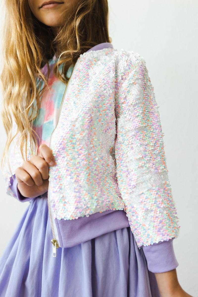 Mila & Rose Sequin Jacket - Unicorn Flip