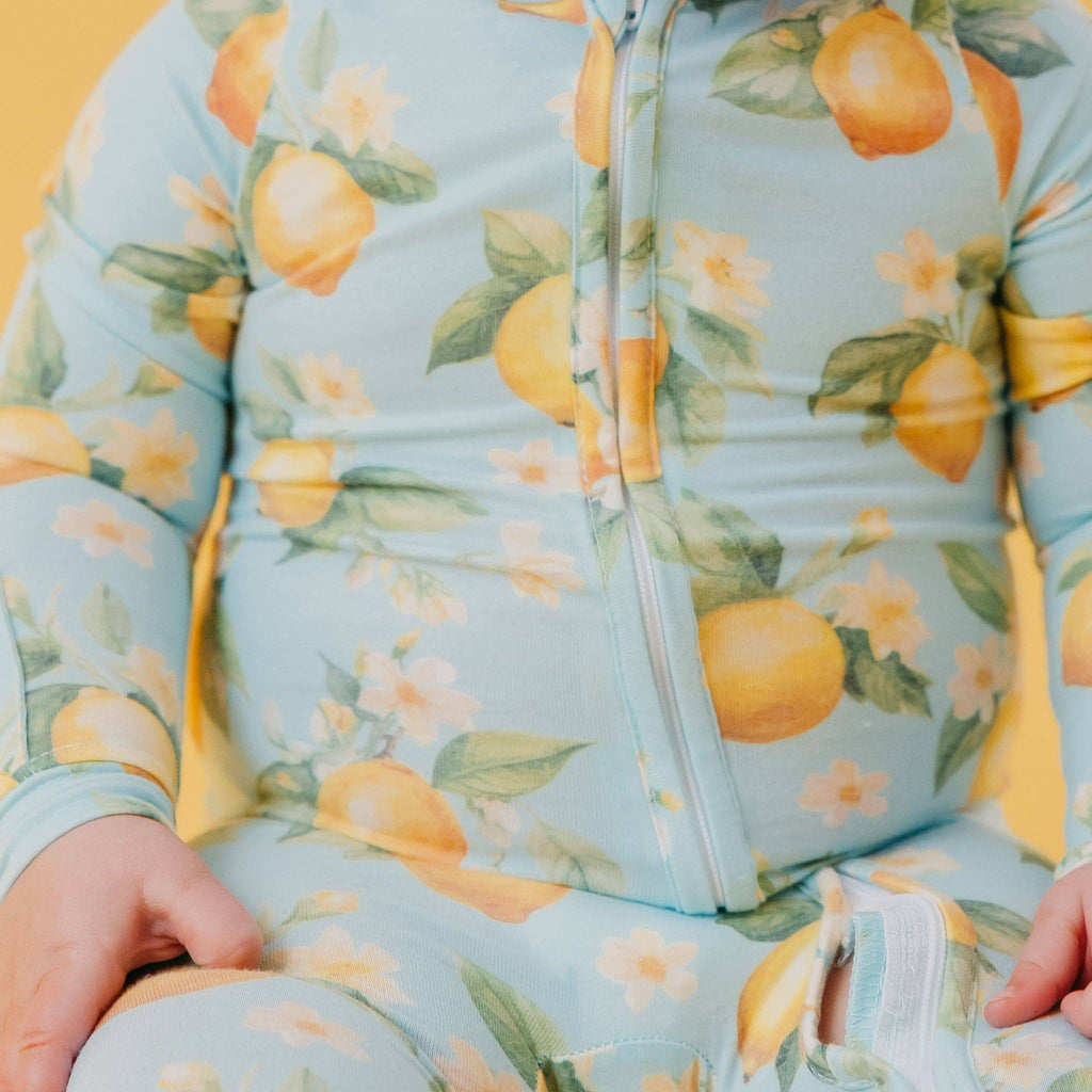 Copper Pearl - Zip-Up Footie Pajama - Melody
