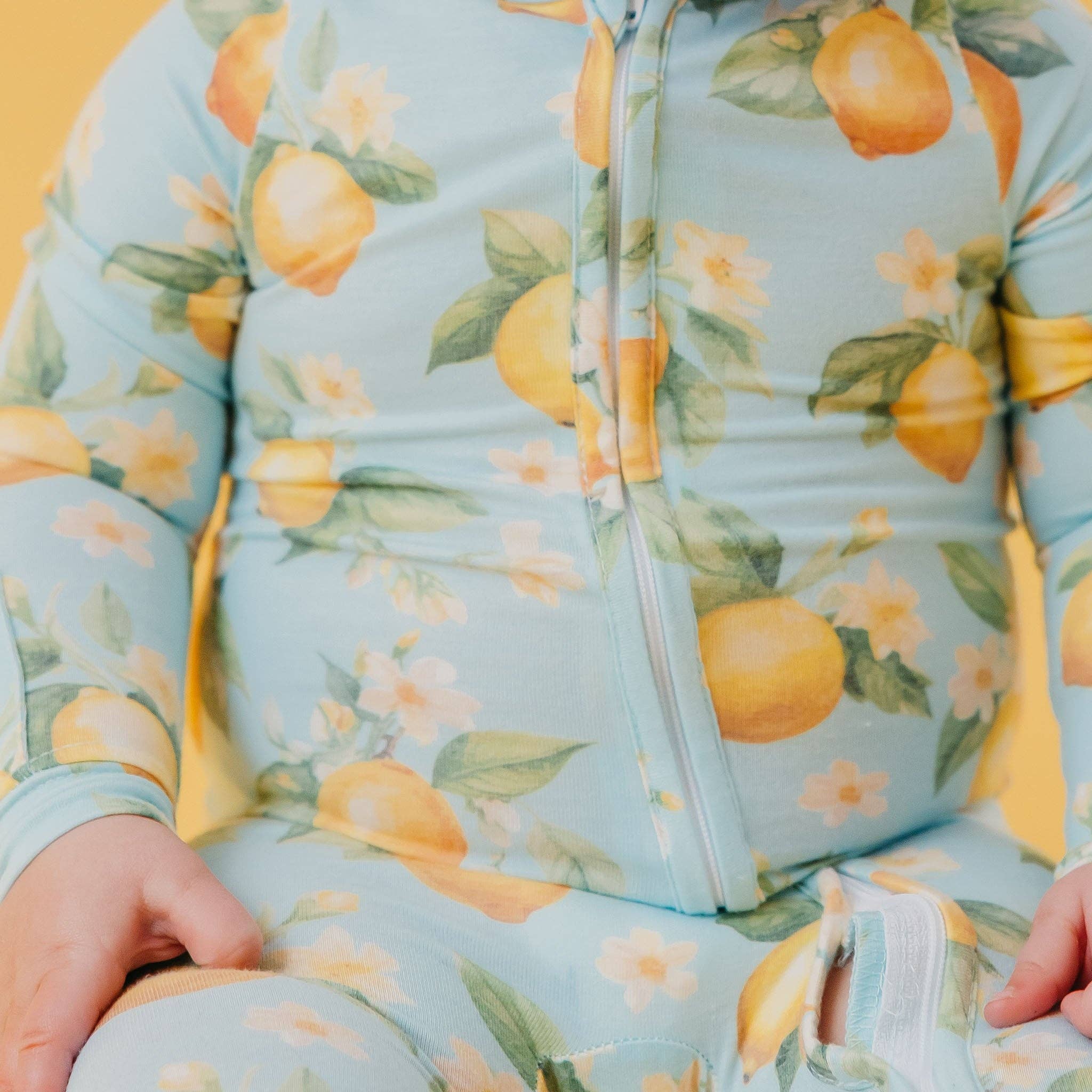 Copper Pearl - Zip-Up Footie Pajama - Melody